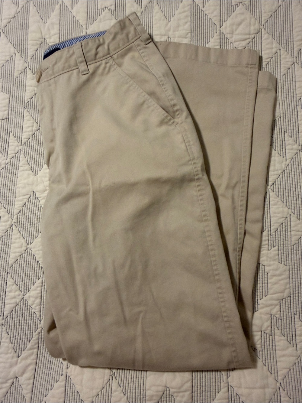 Tommy Hilfiger Men’s Khaki Chino Pants - Light Beige